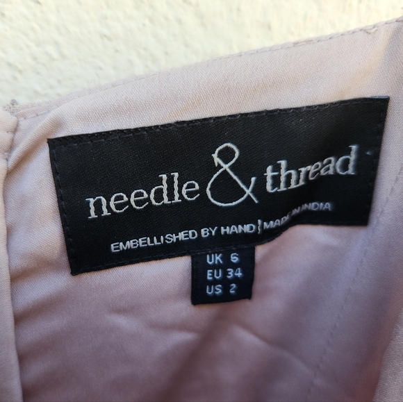 Needle & Thread Copellia Embellished Ballet Tulle Dress in Dust Lilac - Picture 9 of 10